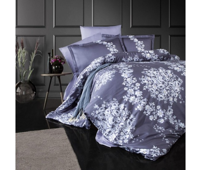 Lenjerie de pat satin clasy king size (melrose v2)